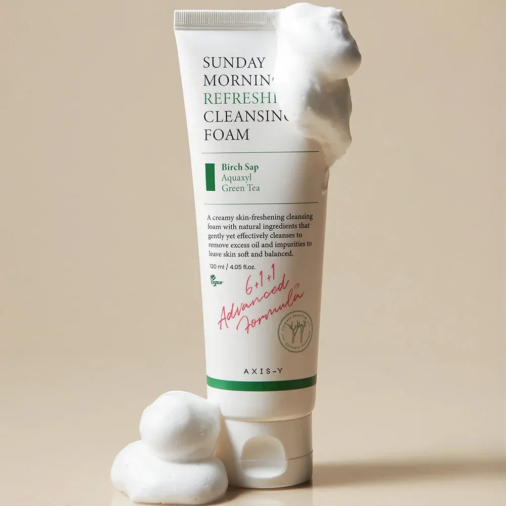 Увлажняющая пенка Axis-Y Sunday Morning Refreshing Cleansing Foam 120мл