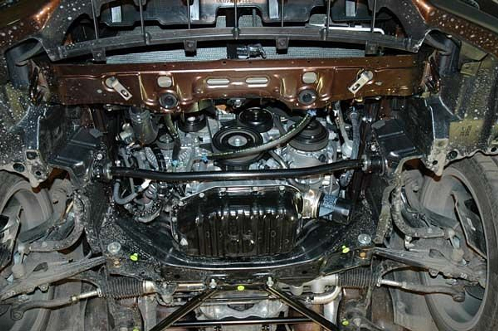 Защита картера Sheriff для Lexus SC II 2001-2010 арт.24.1163