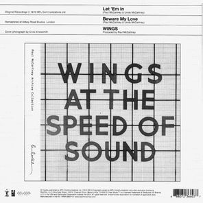 Wings / Let 'Em In (7" Vinyl Single)