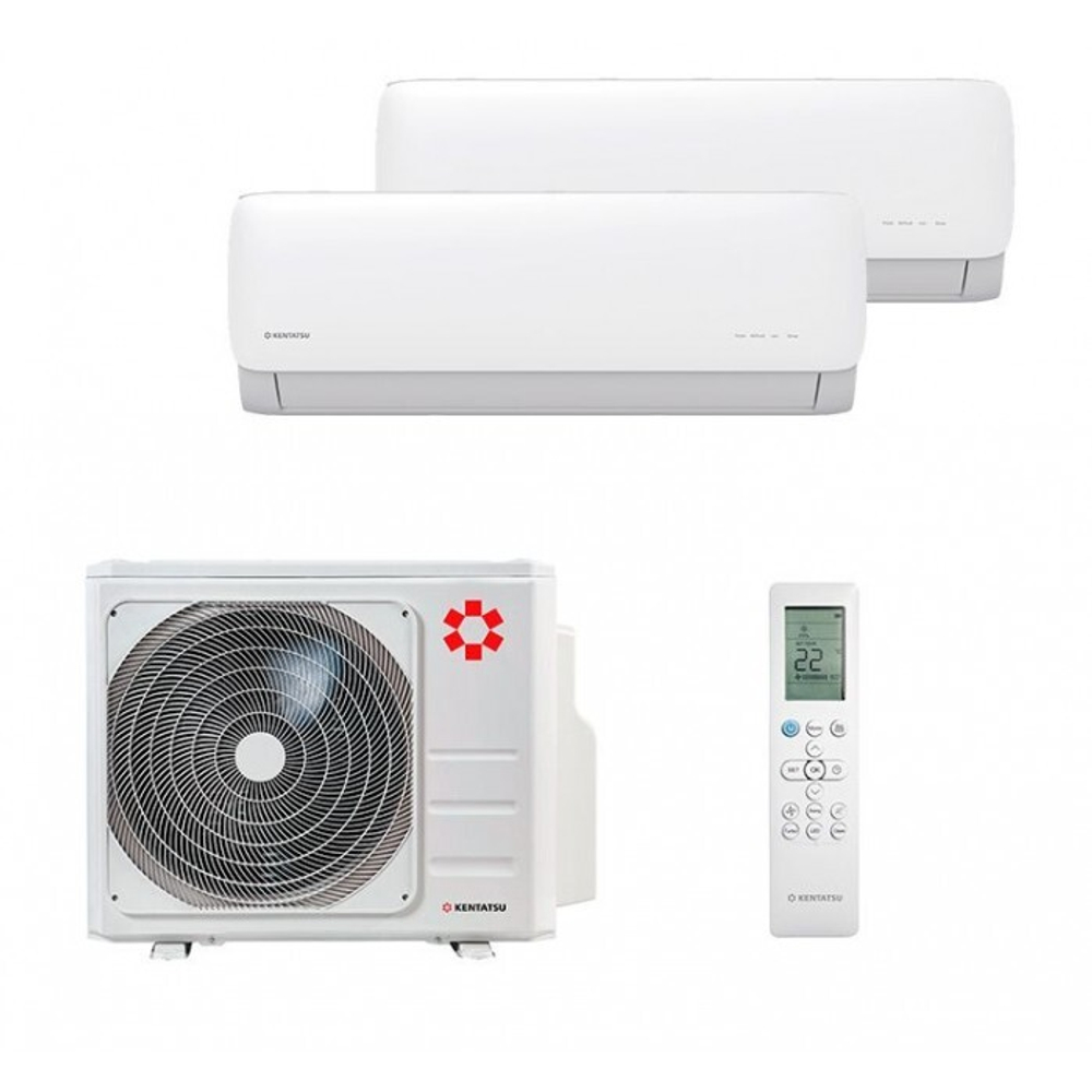 Мульти сплит-система Kentatsu на 2 комнаты (25+25 кв.м.) серия Kanami