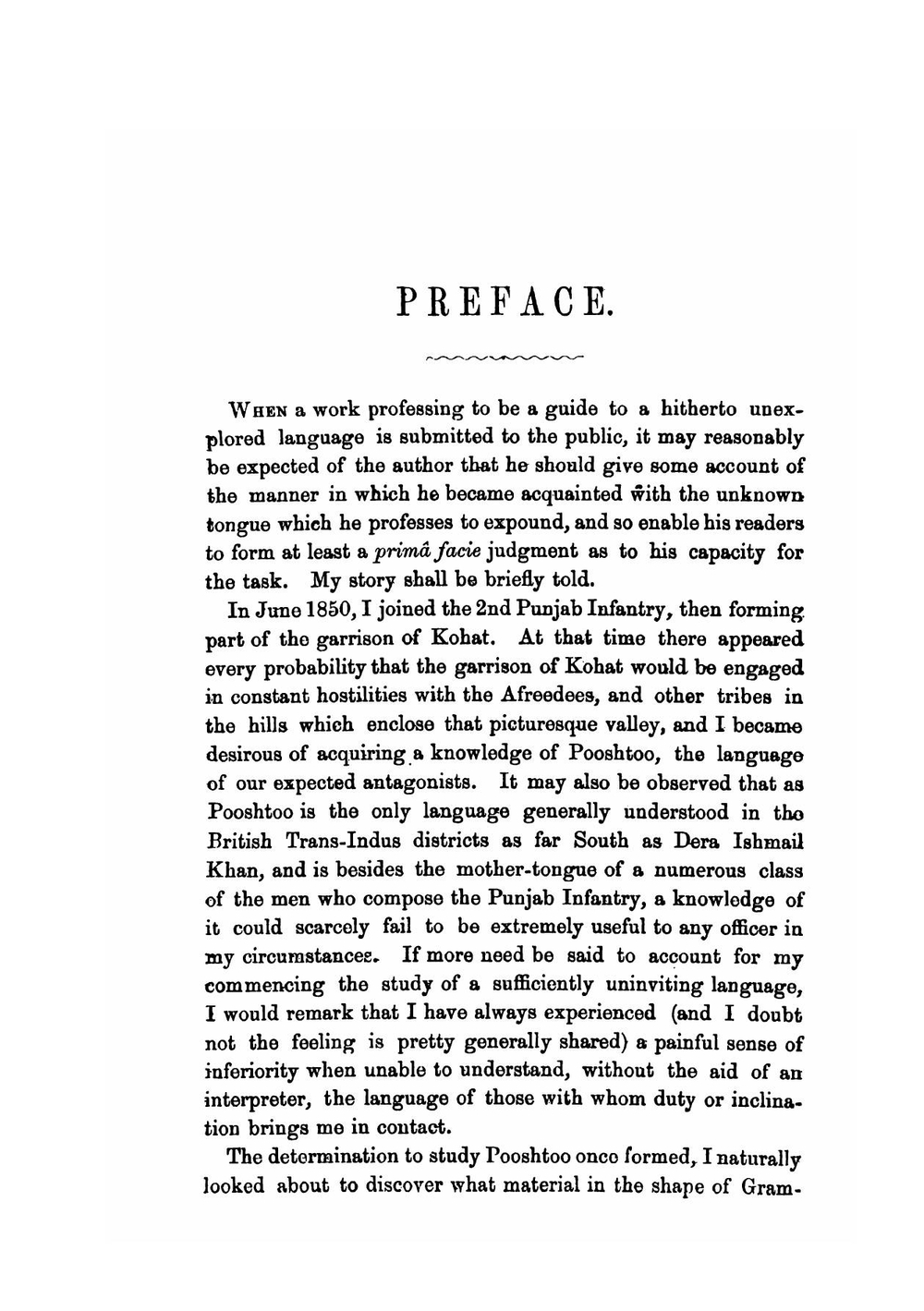 A Grammar and Vocabulary of the Pooshtoo Language | John Luther Vaughan