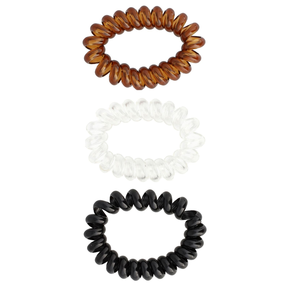 Scunci, Spirals ™, разные цвета, 12 шт.