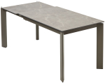 Стол М-City DISAUR Корнер (Corner) 120 Латте матовый (Matt Latte Stone Solid Ceramic), Таупе