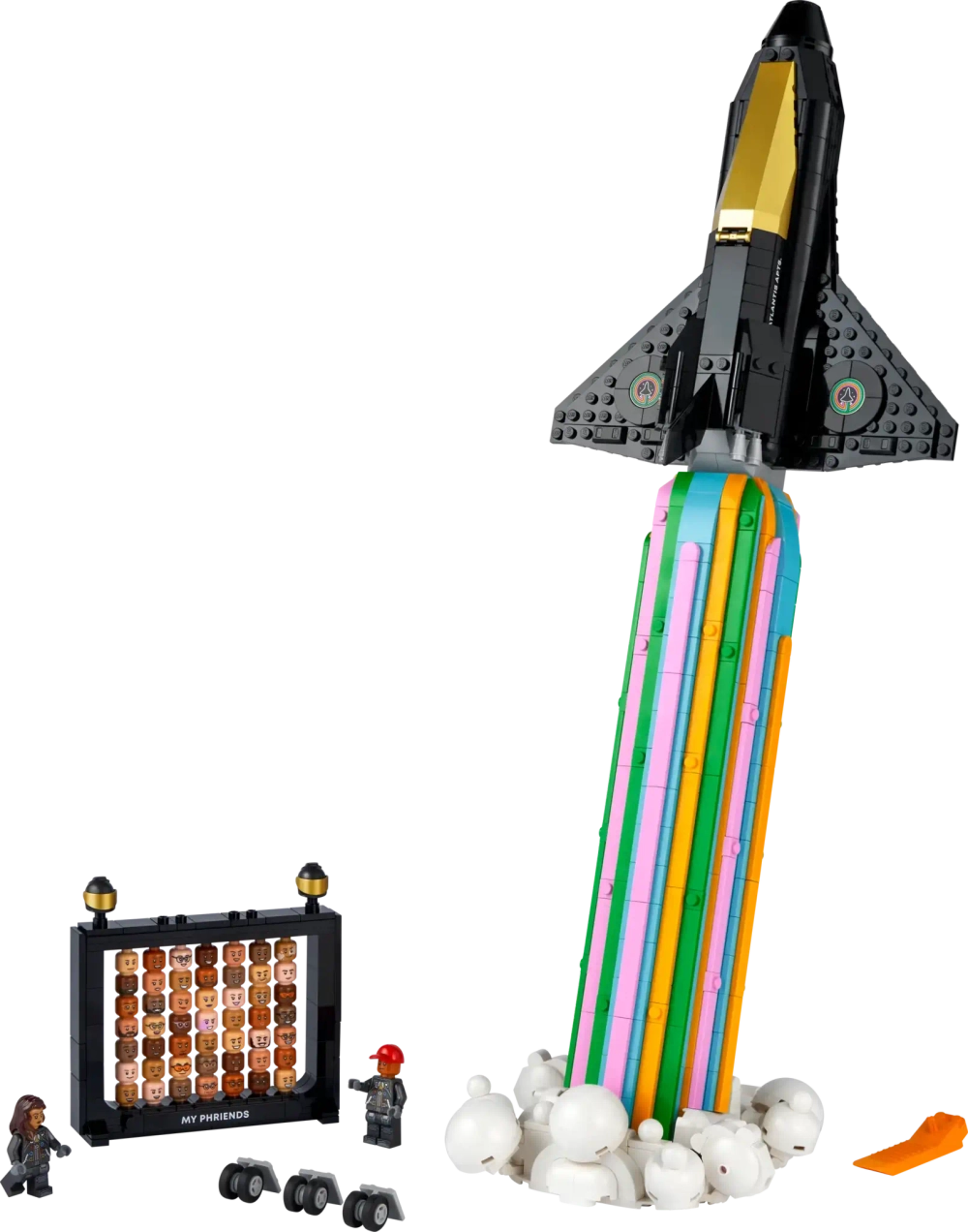 Конструктор LEGO Icons 10391 «Иконы над Луной» с Фарреллом Уильямсом