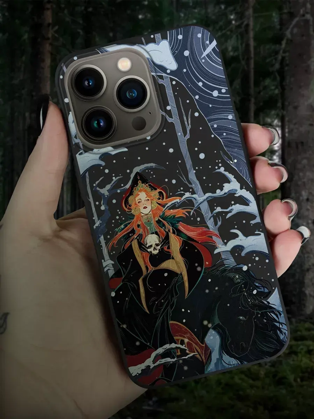 Чехол на iPhone 13 Pro с принтом