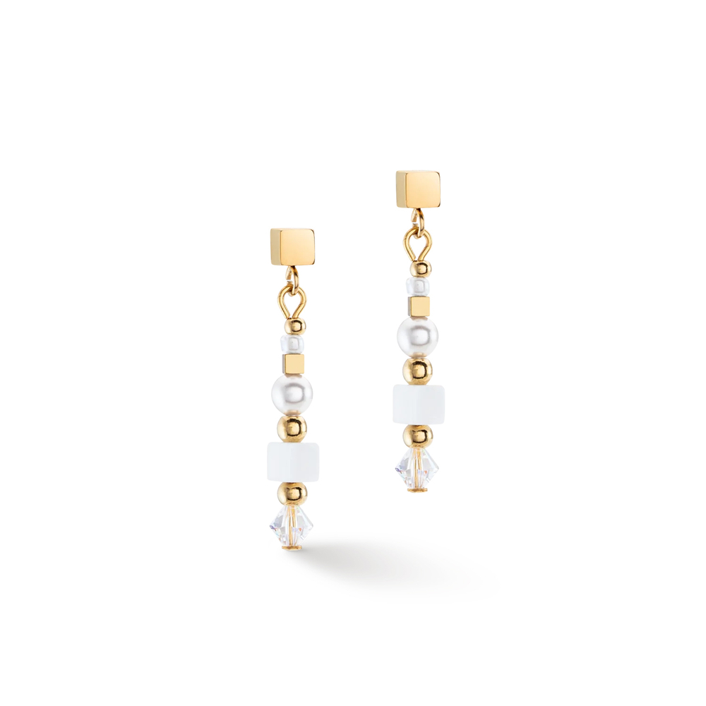 Серьги Coeur de Lion White-Gold 4355/21-1416