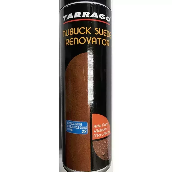 Краска-спрей Tarrago Nubuck Suede Renovator для замши, 250мл, [022] голубой