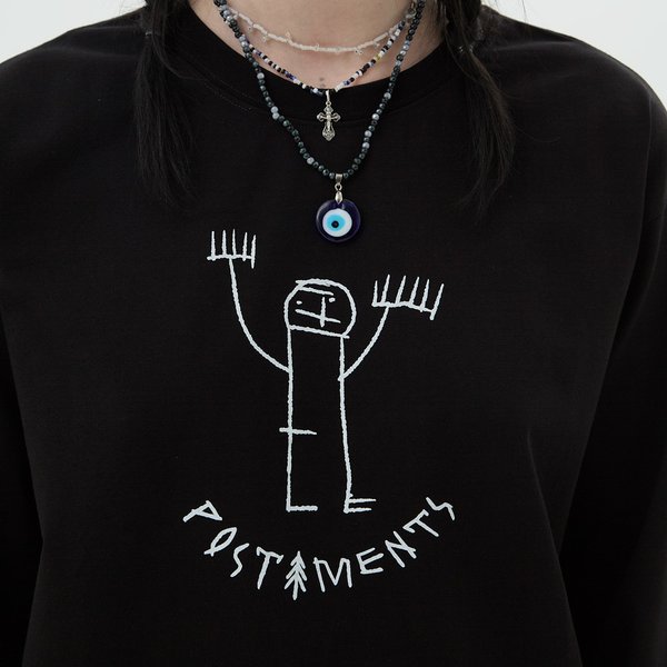 Лонгслив Postaments Beresta (black) артикул: - купить в магазине Дайс