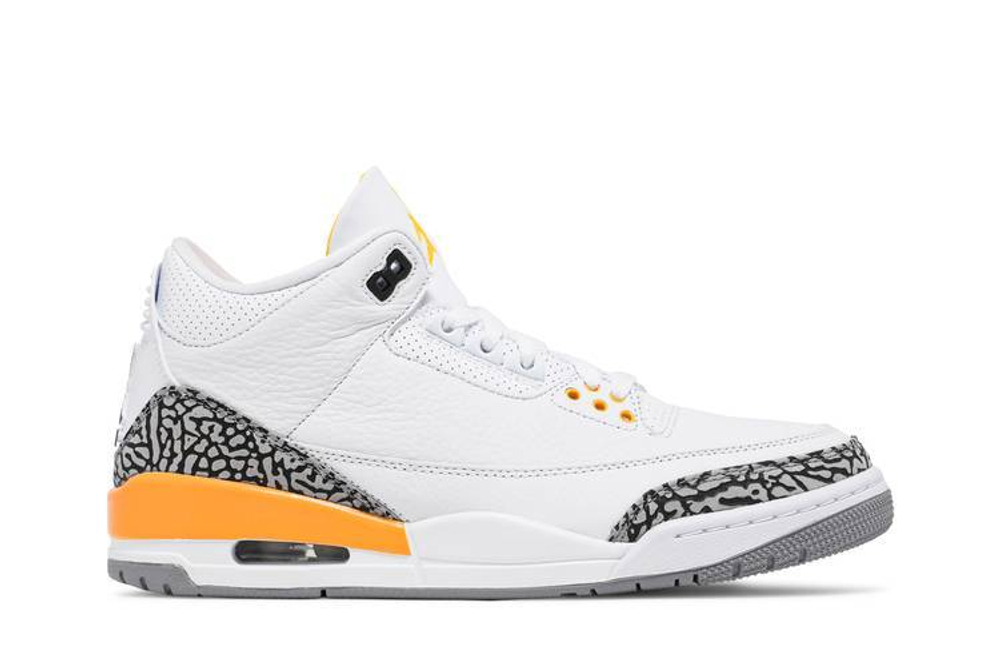 Кроссовки Jordan Air Jordan 3 Retro "Laser Orange" (Женская размерная сетка)