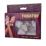 Наручники с белой меховой опушкой ToyFa Theatre 951027