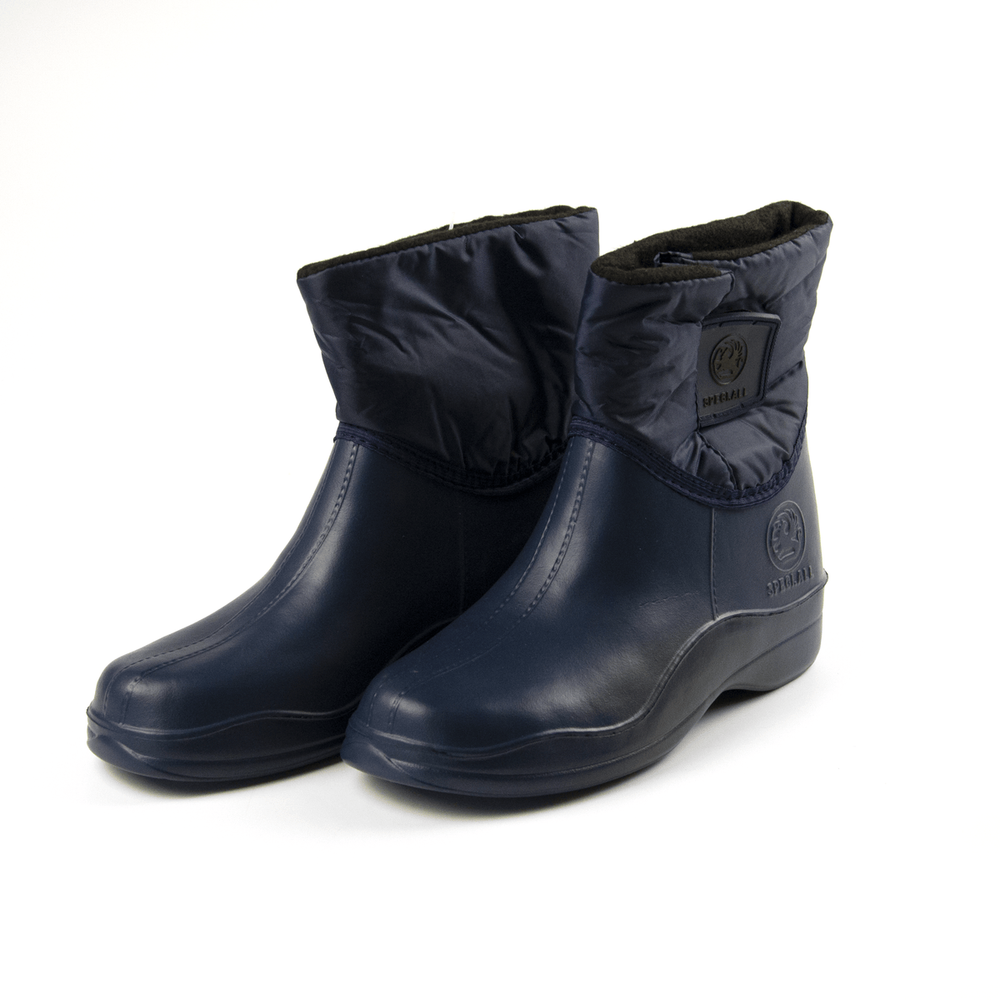 Полусапожки женские из ЭВА, утепленные Kaury "Липучка" 313 УТЛ (Темно-синий)