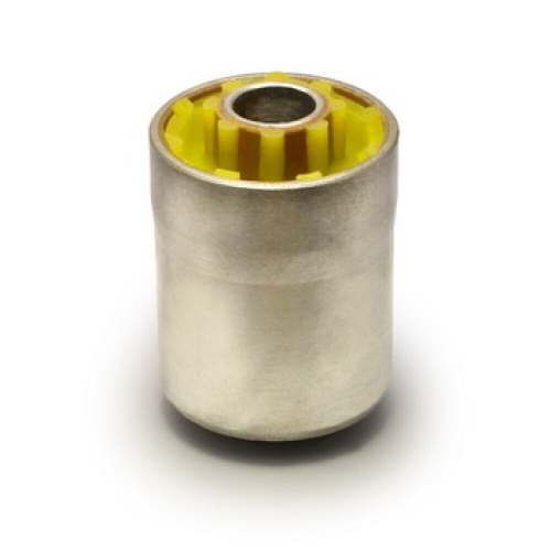 Полиуретановый сайлентблок задней подвески, нижнего поперечного рычага (под пружину), крепление к кузову (1 шт.), Точка опоры.15-06-2824