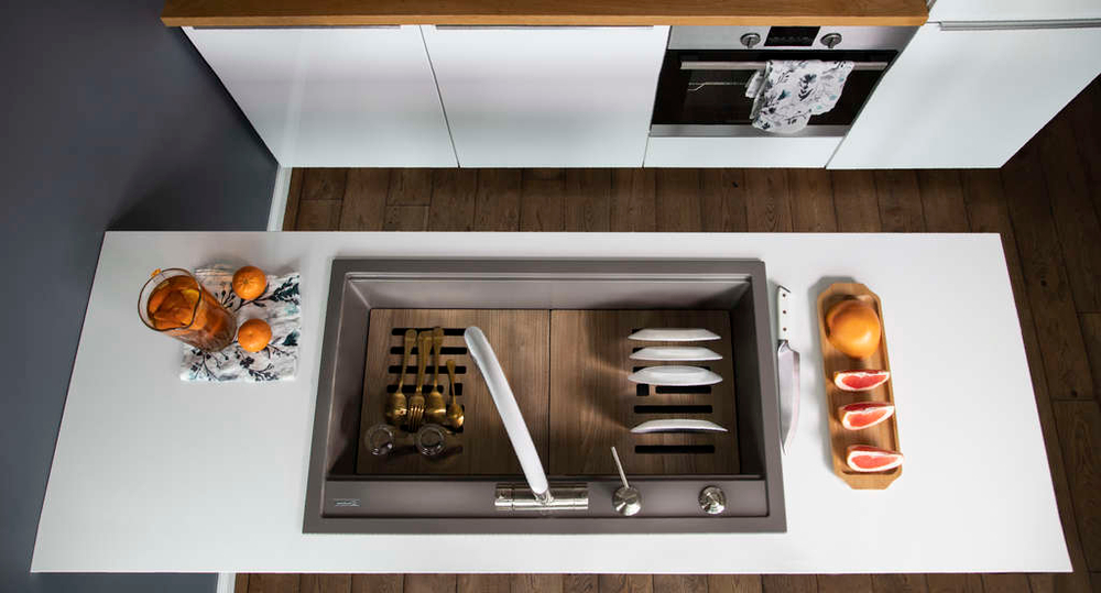 Мойка Omoikiri Kitagawa 86-LB-GR Artceramic | Leningrad grey