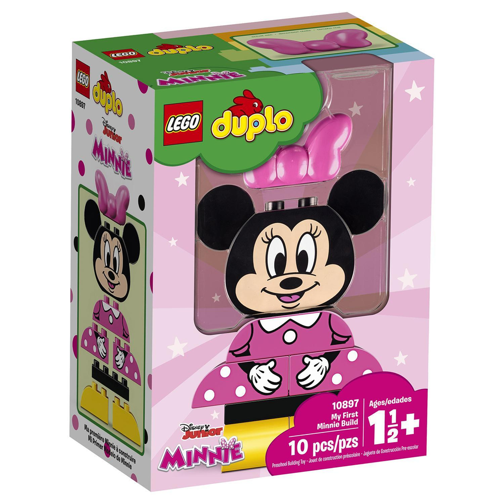 LEGO Duplo: Моя первая Минни 10897 — My First Minnie Build — Лего Дупло