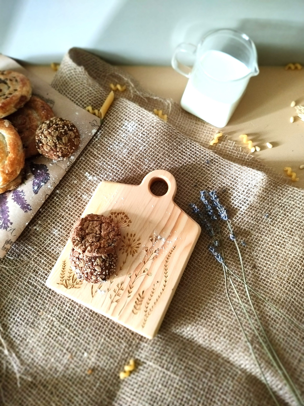 Доска разделочная из дерева сервировочная RD132