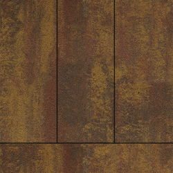 Тротуарная плитка ПРЯМОУГОЛЬНИК 900х300 мм - Листопад гранит Осень