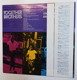 Винтажная виниловая пластинка LP Barry White, Love Unlimited, The Love Unlimited Orchestra Together Brothers (Japan 1974) (Promo)