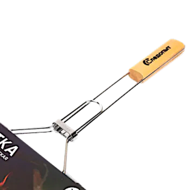 Решётка гриль Следопыт Camping для барбекю Плоская 34х22х1.5см PF-GR-19