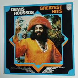 Винтажная виниловая пластинка LP Demis Roussos Greatest Hits (Holland 1973)