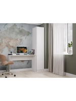 Шкаф для одежды распашной с полками 40х50х210 см Мори