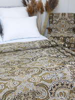 Накидки на диван и кресла комплект, комплект покрывало 200х210 и 2 дивандека для кресла 65х198