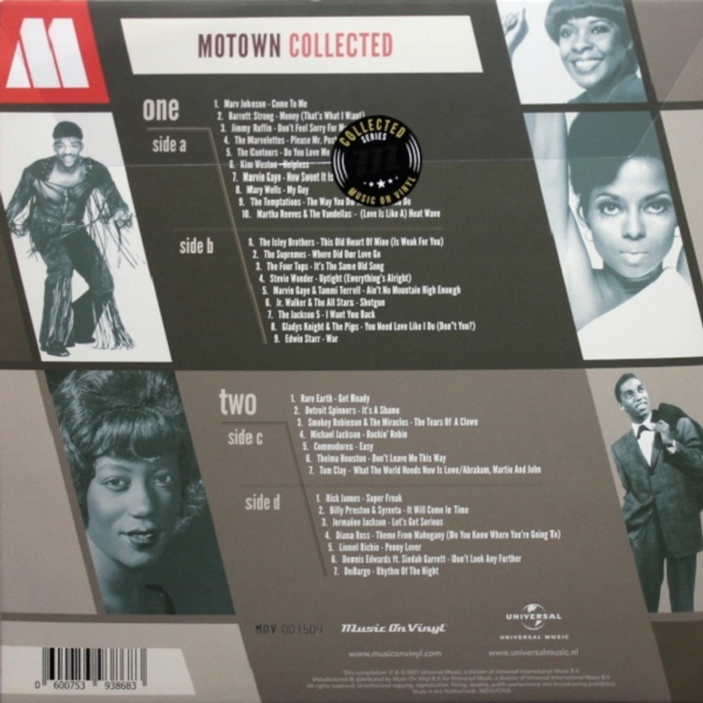 Various Artists / Motown Collected (Coloured Vinyl)(2LP)