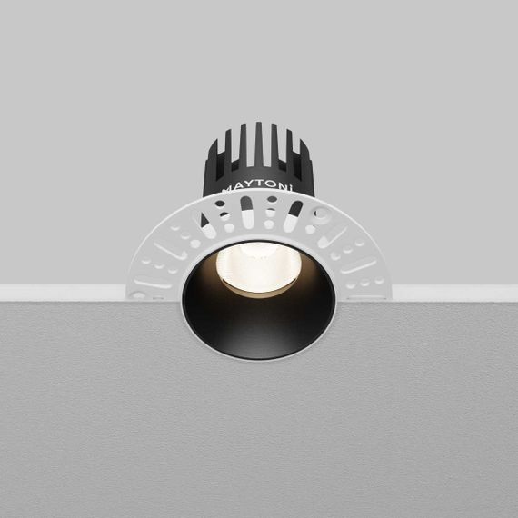 Встраиваемый светильник Maytoni Technical Dip DL119-10W-4K-TRS-B