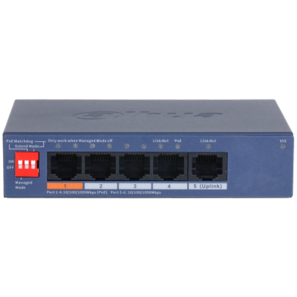 Сетевой PoE коммутатор Dahua Dahua DH-CS4005-4GT-60