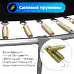 Батут с сеткой и с баскетбольным кольцом, диаметр 5 фт