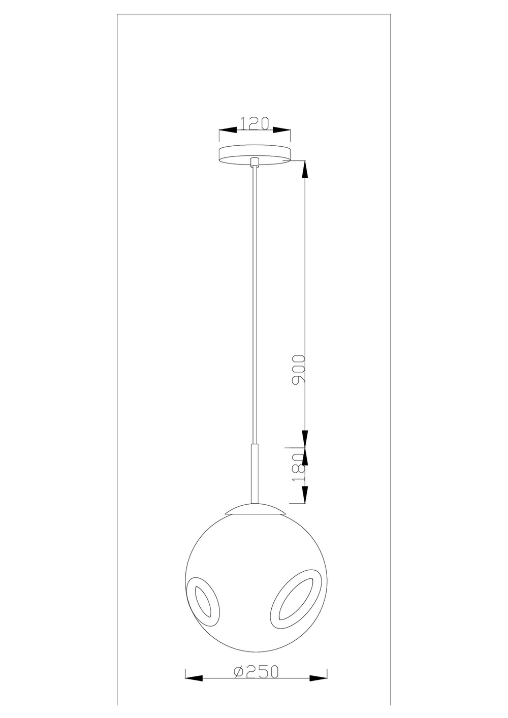Светильник подвесной Moderli V11521-1P Amo