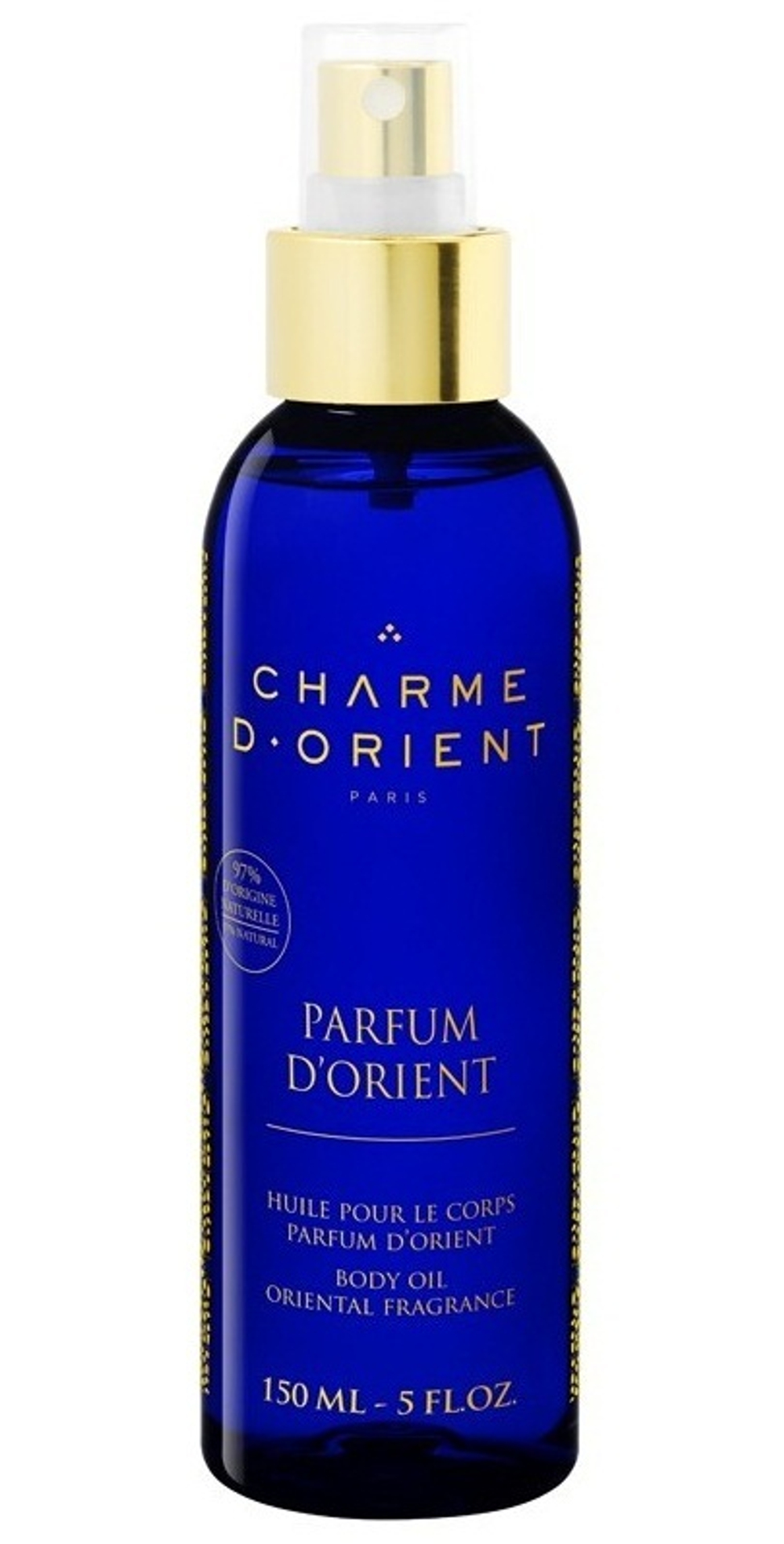 CHARME D'ORIENT Масло для тела с восточным ароматом Massage Oil Oriental Fragrance (Шарм ди Ориент) 150 мл
