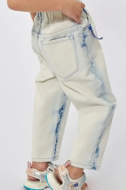 Брюки джинсовые для девочки DELORAS 21389X