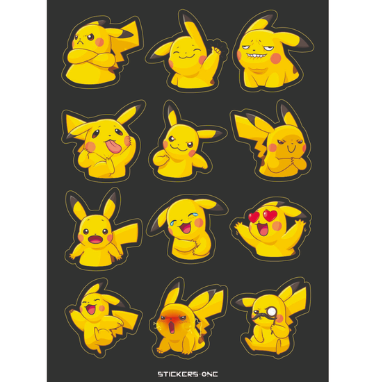 Стикерпак Pika Пикачу