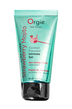 Интимный гель ORGIE Lube Tube Strawberry Mojito на водной основе, со вкусом клубничного мохито,50 мл