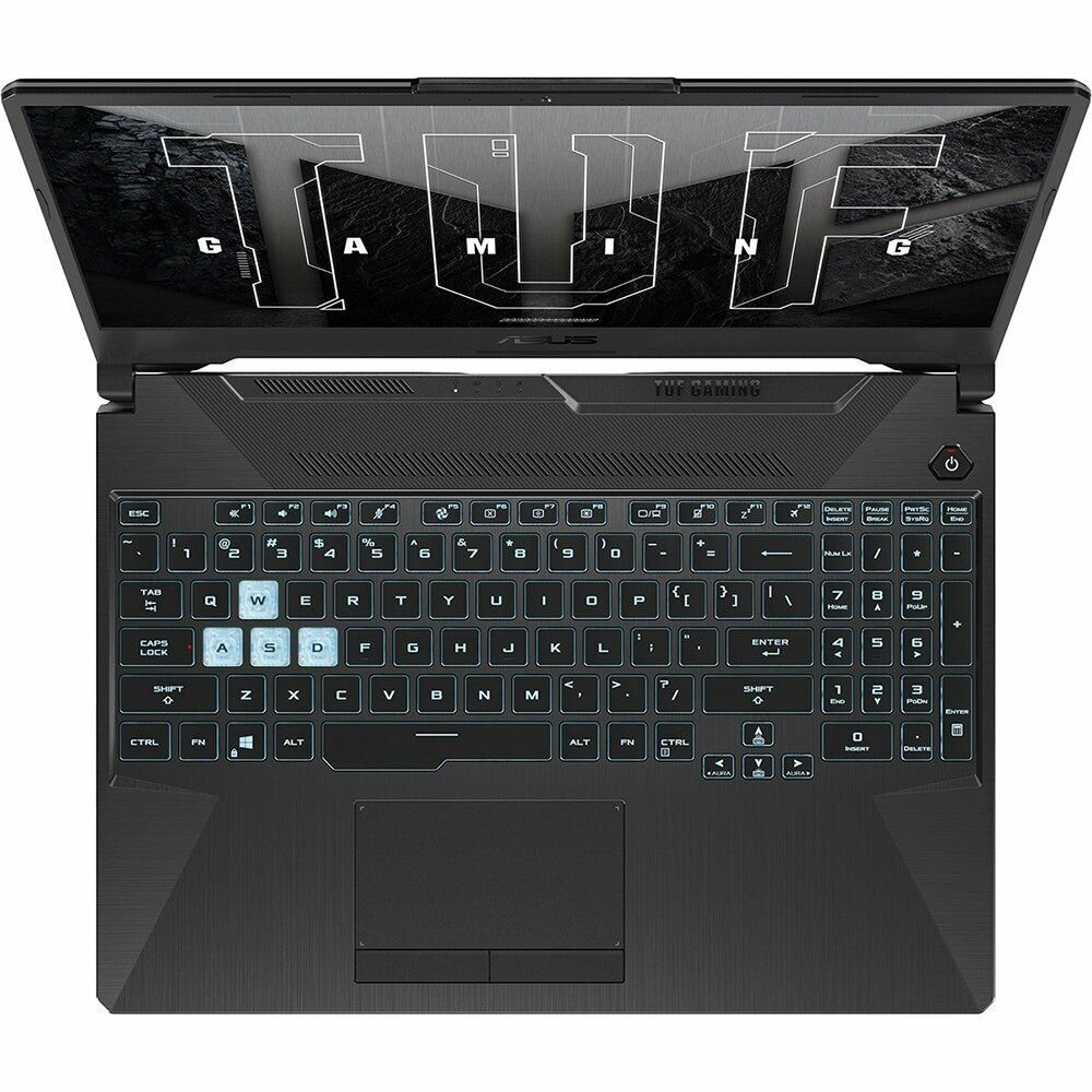 Ноутбук ASUS TUF Gaming A15 FA506NC-HN063 90NR0JF7-M005D0 (15.6", Ryzen 5 7535HS, 16 ГБ/ SSD 512 ГБ, GeForce® RTX 3050 для ноутбуков) Черный