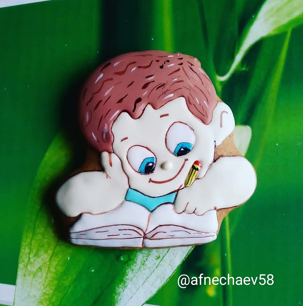 Ученик №7 Мальчик с тетрадкой