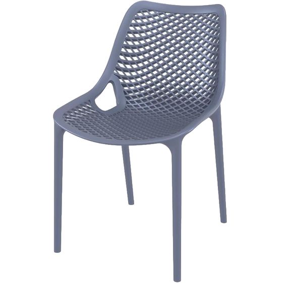 Серый пластиковый стул Air | Siesta Contract | Турция