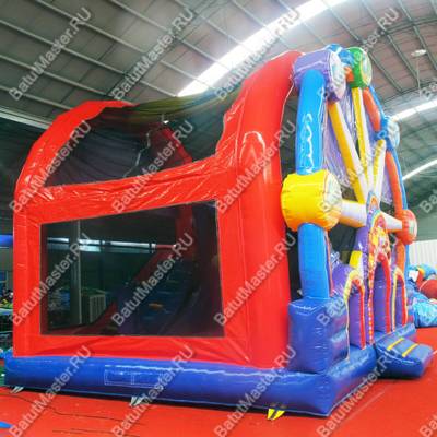 Надувной батут "Колесо обозрения" 5*5*5 м