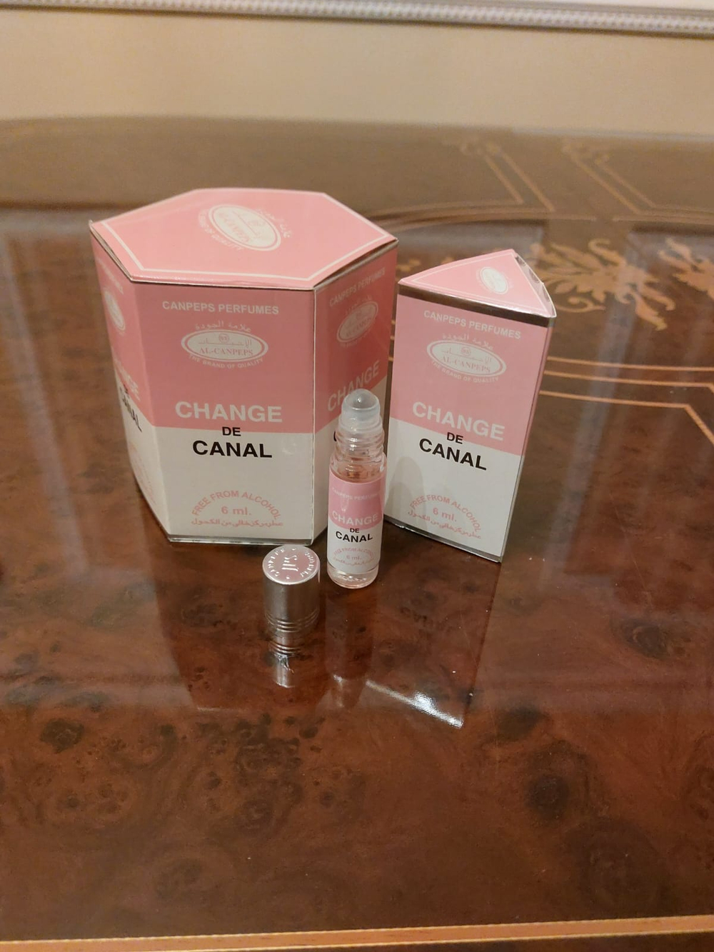 Духи масляные женские Change de canal, 6 мл