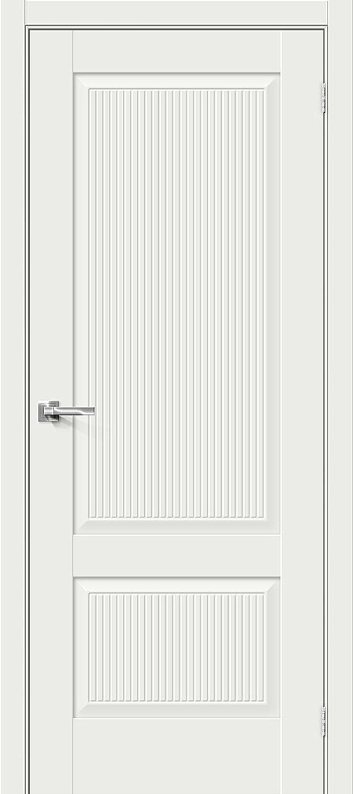 Дверь Прима-12.Ф7 / Цвет White Matt / Двери Браво