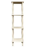 Этажерка Мебелик П 8 слоновая кость