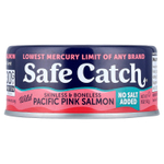 Safe Catch, дикая тихоокеанская горбуша, без кожи и костей, без добавления соли, 142 г
