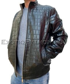 Куртка из кожи крокодила JT-39