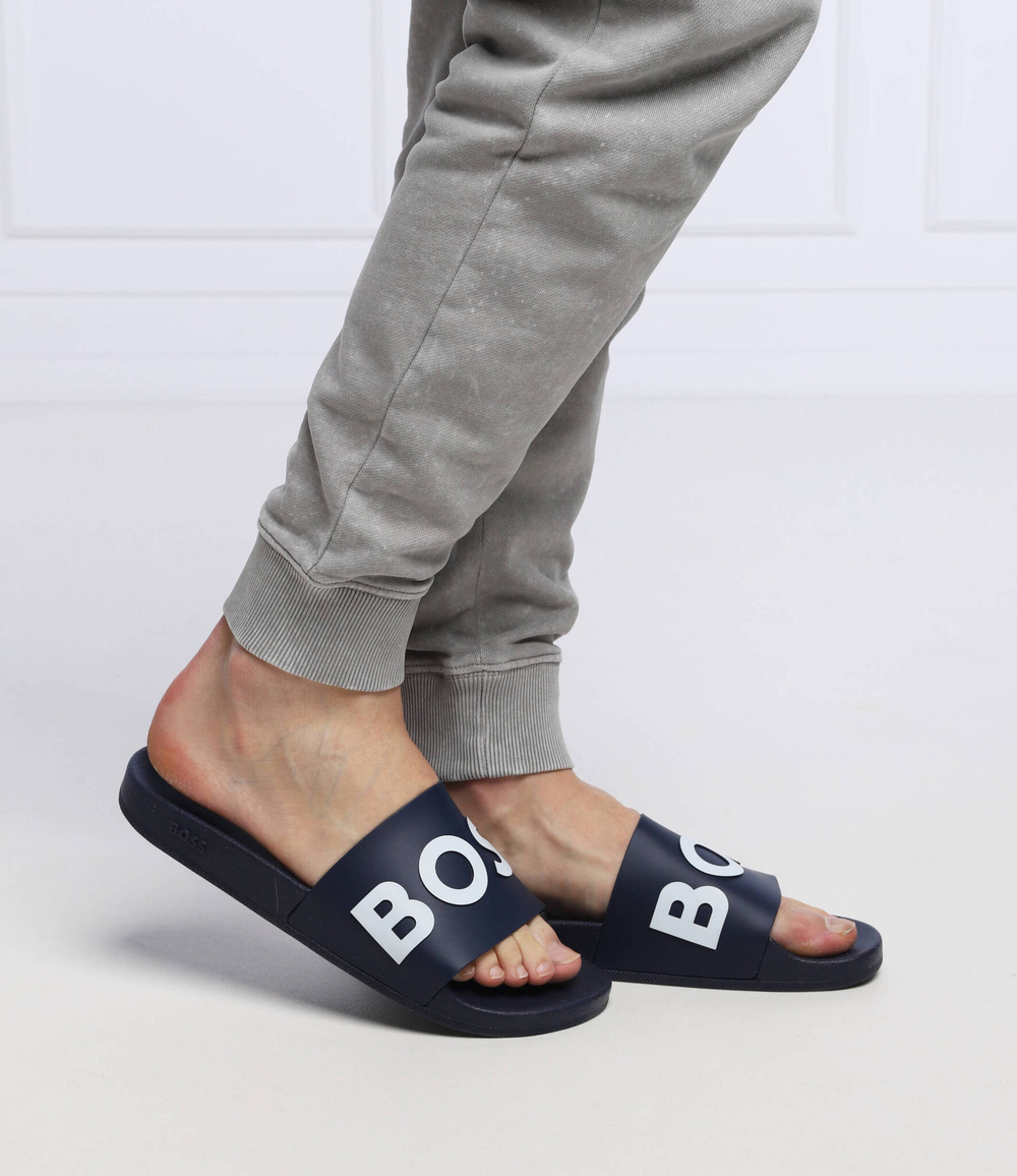 шлепанцы bay it BOSS BLACK - темно-синий(50471271)