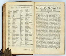 Ладвокат Ж. Б. Историко-Портативный Словарь. В 2 т. Т. 1-2. Париж, 1758. На французском языке.