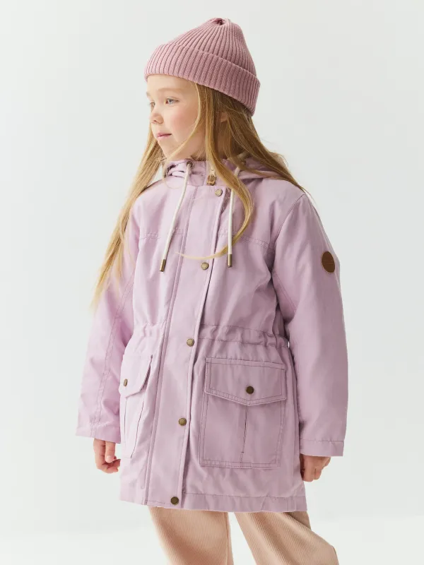 Парка демисезонная на меху 