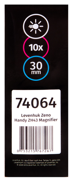 Лупа ручная Levenhuk Zeno Handy ZH43 - фото 9