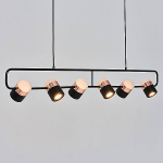 Pendant design lamp  Ling P4 by Seed Design (Black)