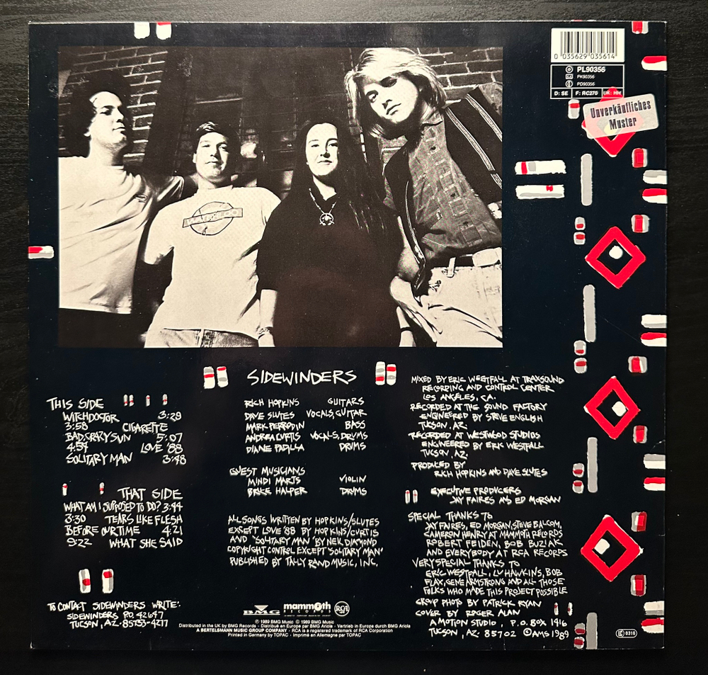 Sidewinders - Witchdoctor (Германия 1989г.)