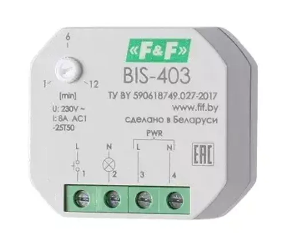 Реле времени импульсное BIS-403